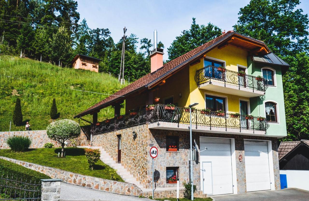 Apartmaji Krebs Mezica Bagian luar foto